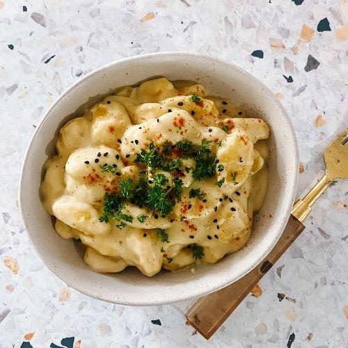 Cheesy Vegan Cauliflower Gnocchi
