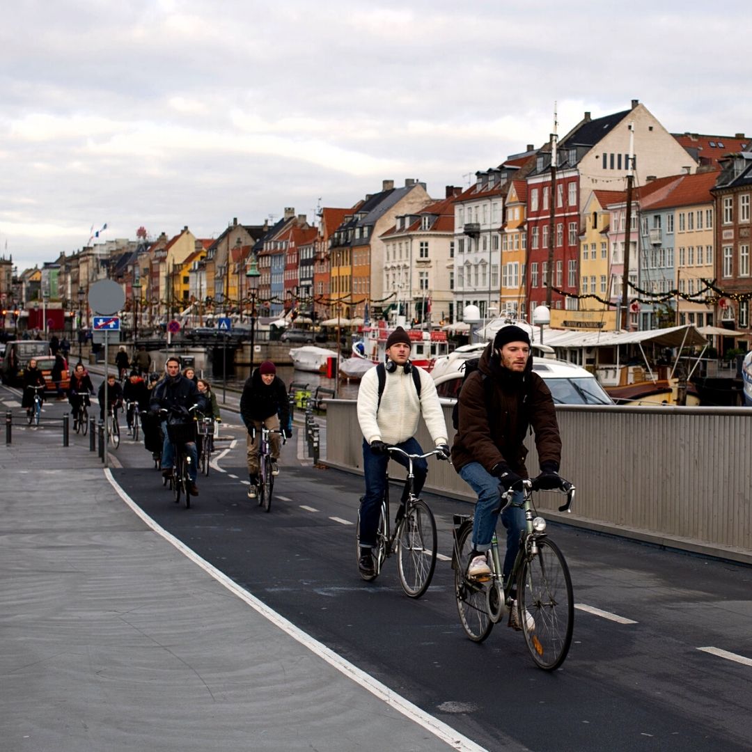 Copenhagen Denmark Bike-Friendly City