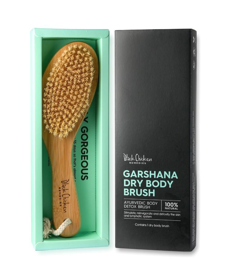 Black Chicken Remedies Garshana Dry Body Brush