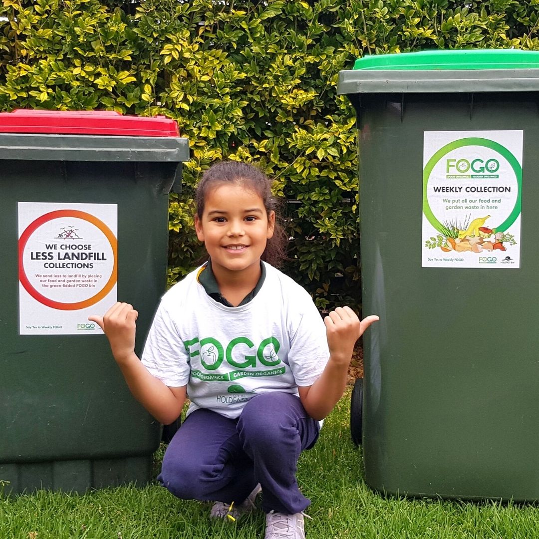 Holdfast Bay Council FOGO Bin