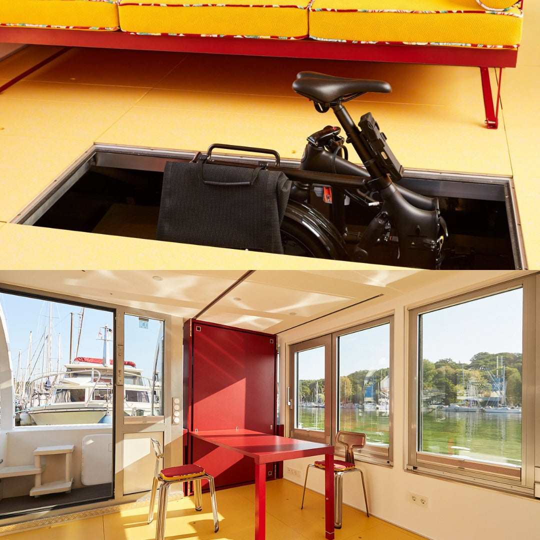 Inside Tiny Boat Home