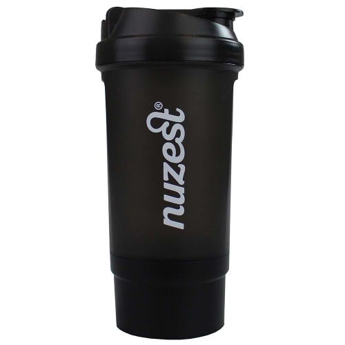 Nuzest Shaker Bottle - Black/White