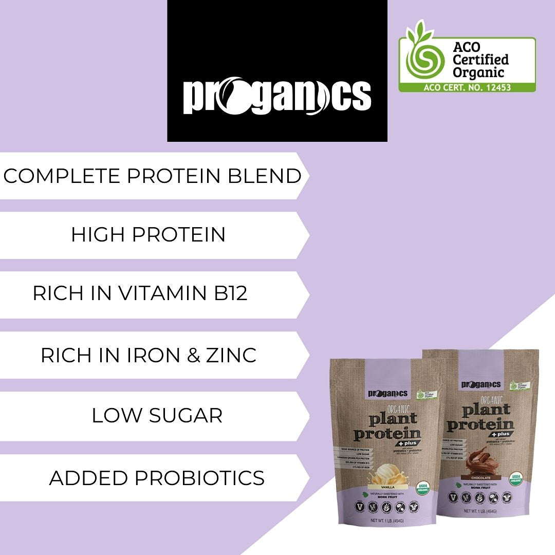 Proganics Organic Plant Protein Plus