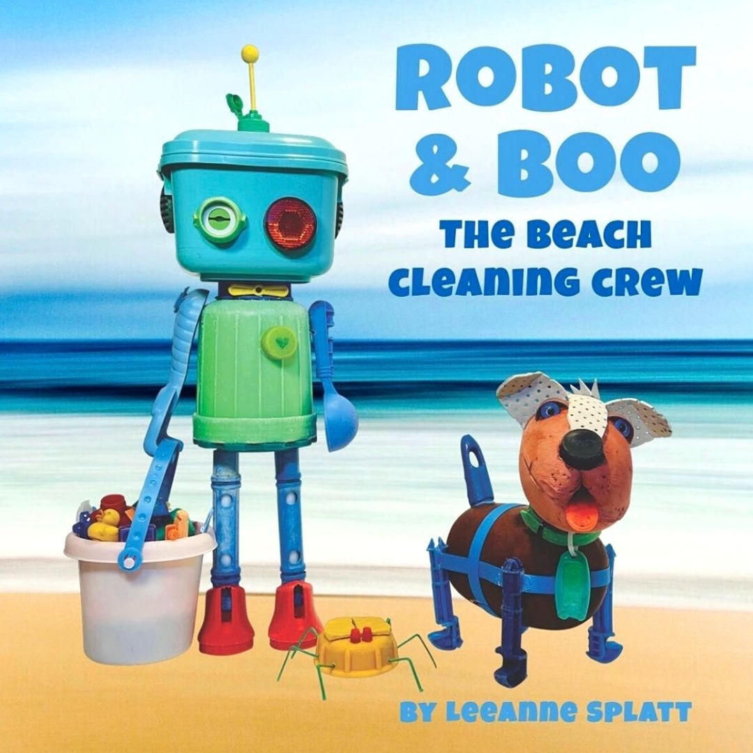 Robot & Boo Leanne Splatt Castaway Colour