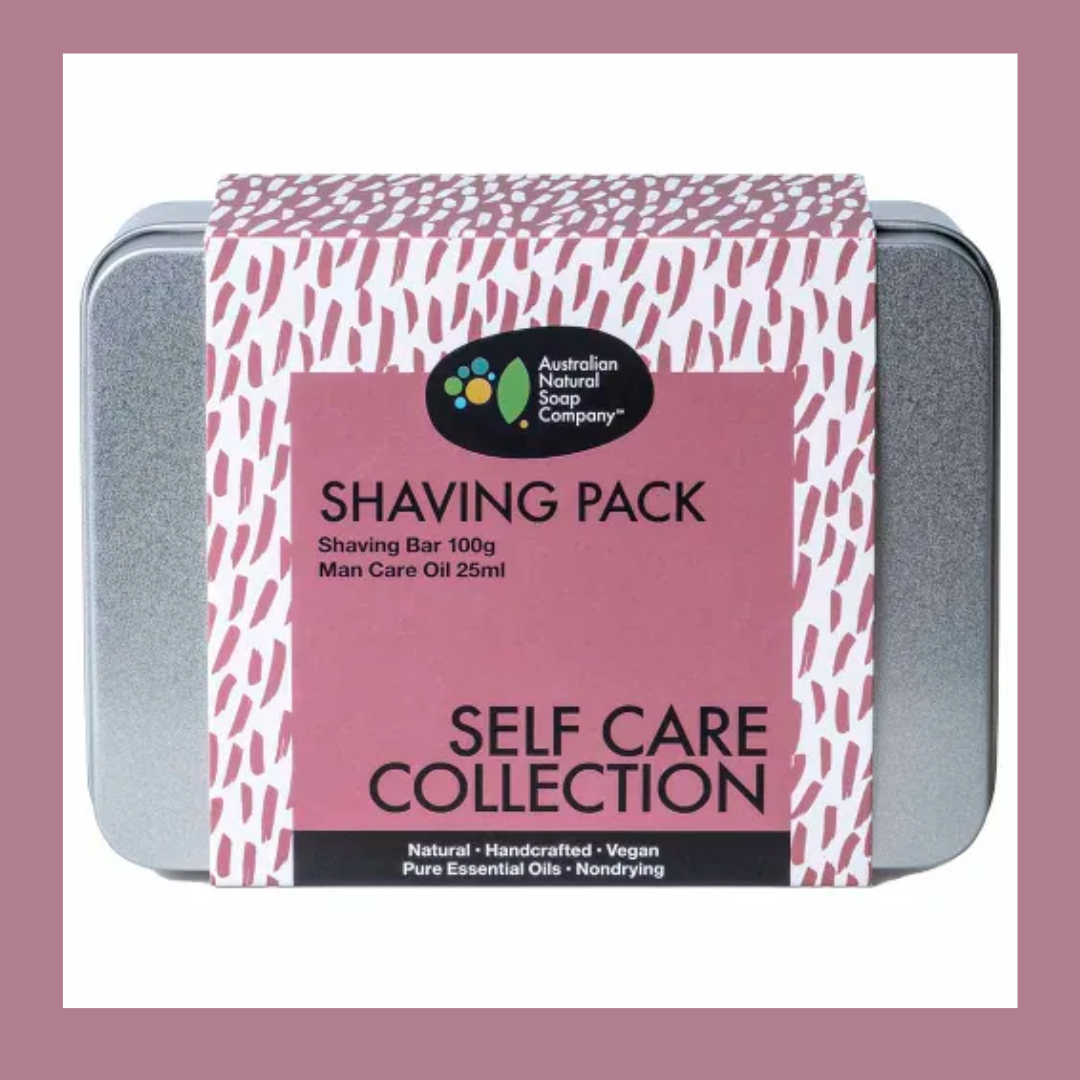 The Australian Natural Soap Company - Shaving Pack Self Care Collection