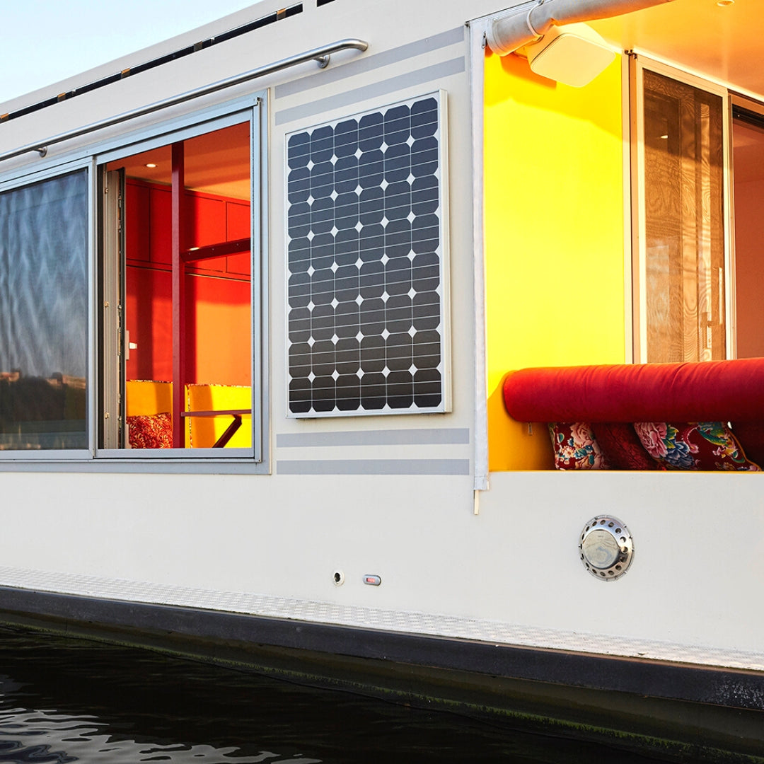 Solar Powered Tiny Home Boat