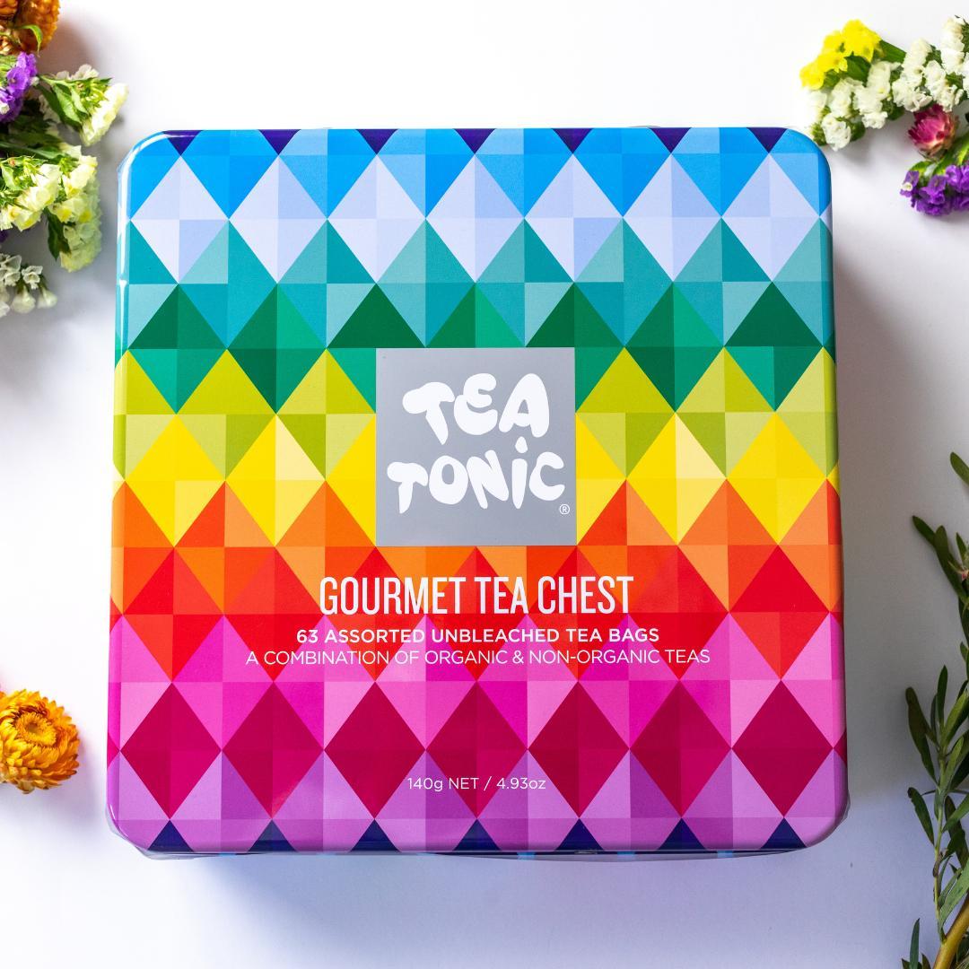 Tea Tonic Deluxe Tea Chest - Gourmet Tin