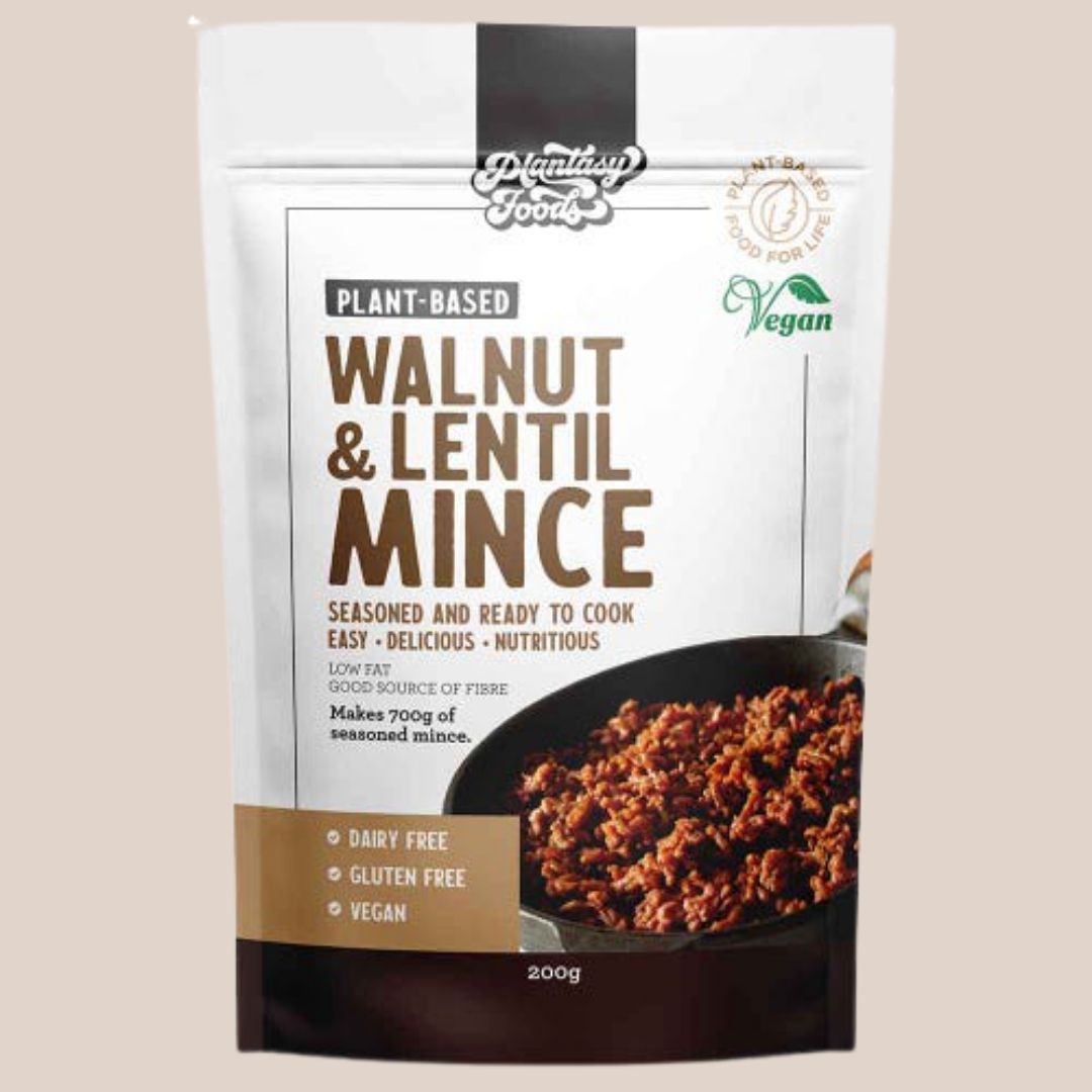 Plantasy Foods Walnut & Lentil Mince