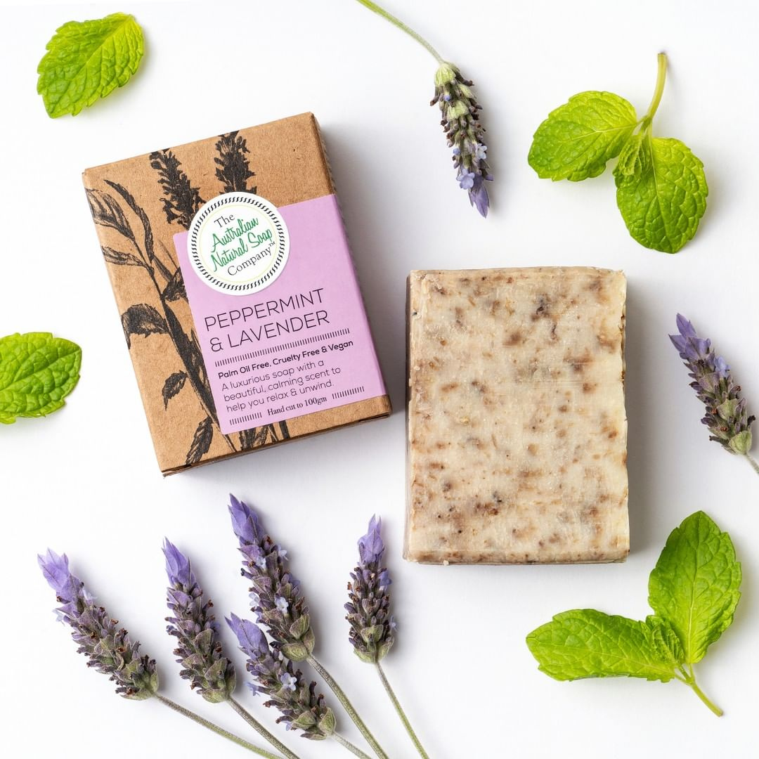 The ANSC Peppermint & Lavender Solid Soap