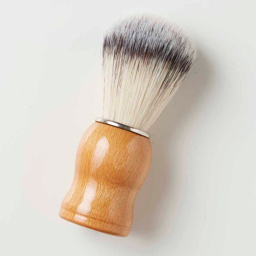 Green + Kind Vegan Shaving Brush Wood