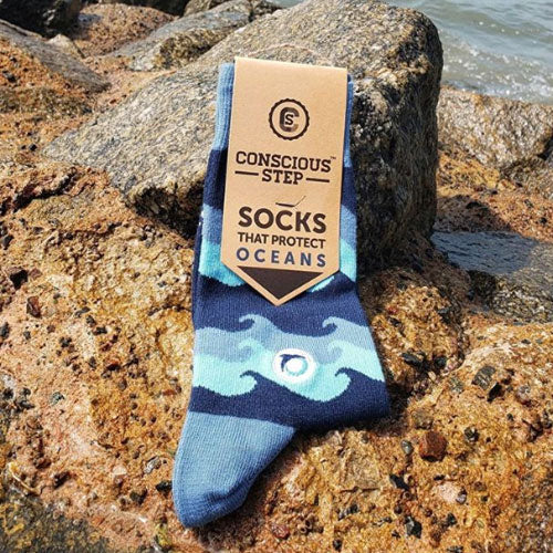 Conscious Step Men's Socks - Ocean Protection