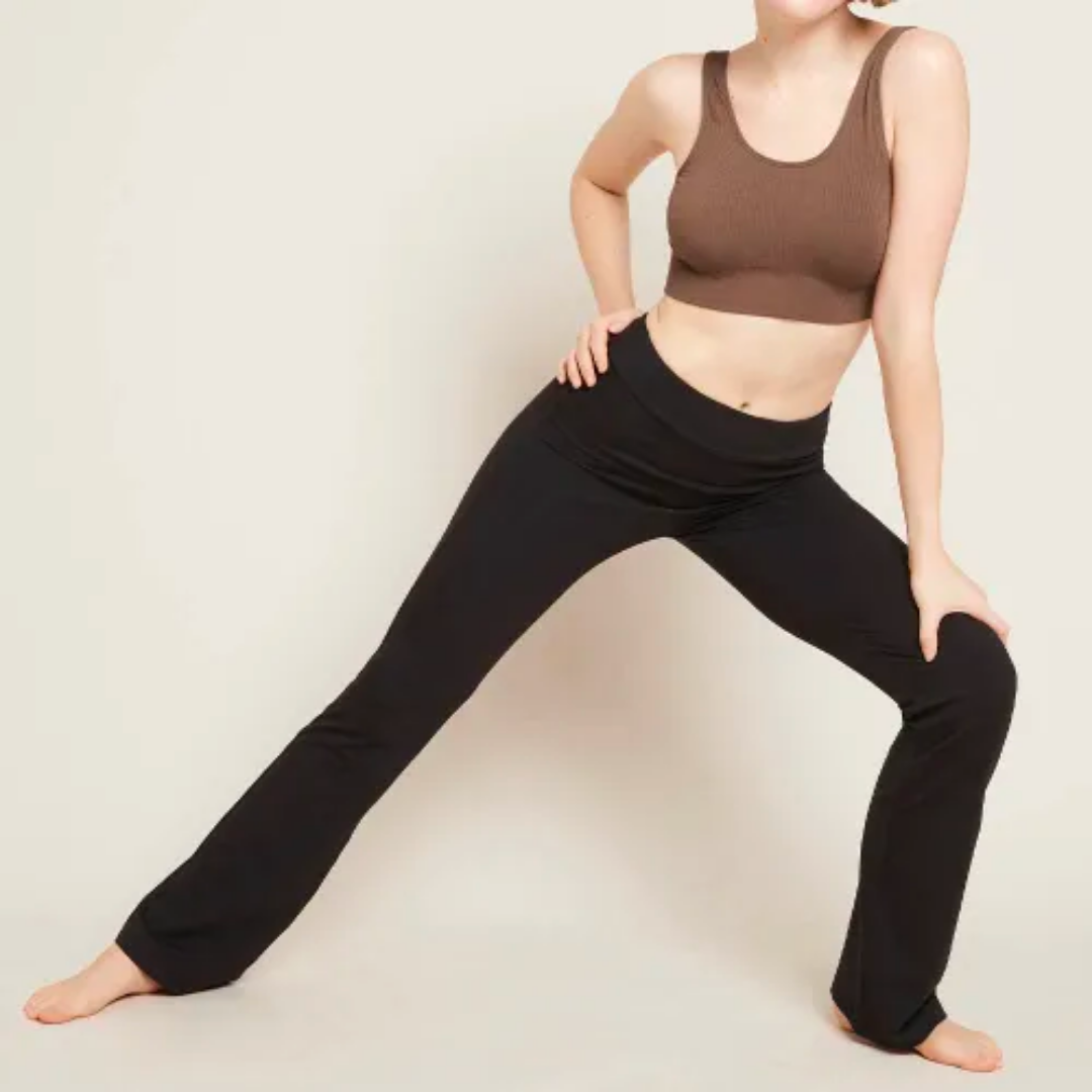 Boody Motivate Relaxed Leg Pant - Black