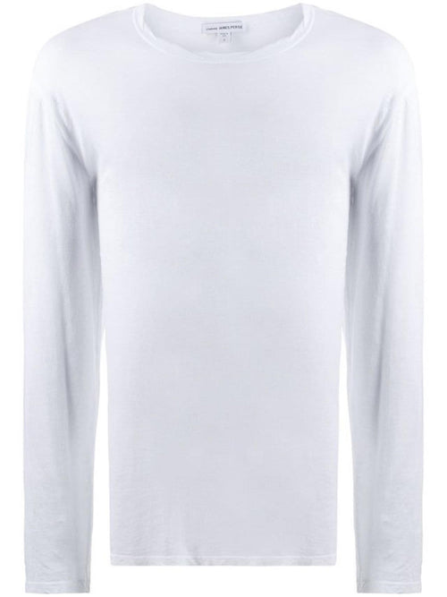 T-S L/S Crew Neck Tee White