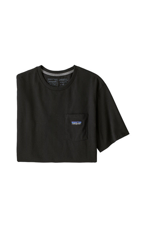 M's P-6 Label Pocket Responsibili-Tee Black