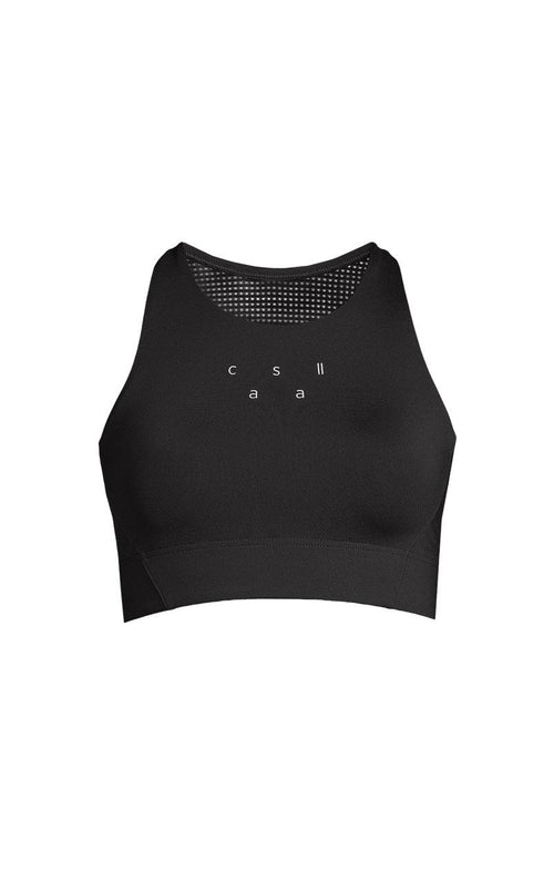 Iconic Longline Sports Bra Black