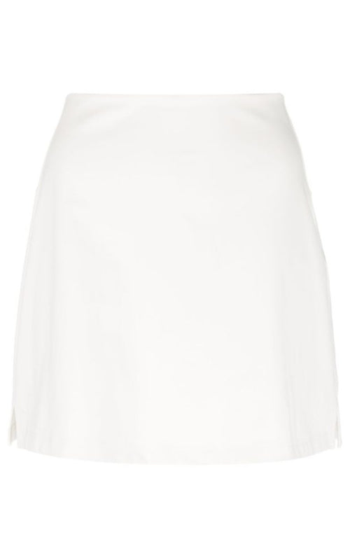 The Skort High-Rise Ivory