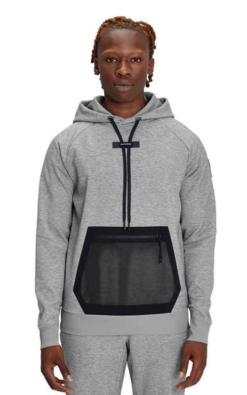 Hoodie Men Grey