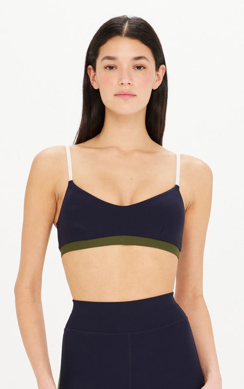 KARMIC BALLET BRA NAVY