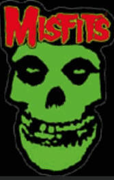 Misfits Bloody Skull Patch