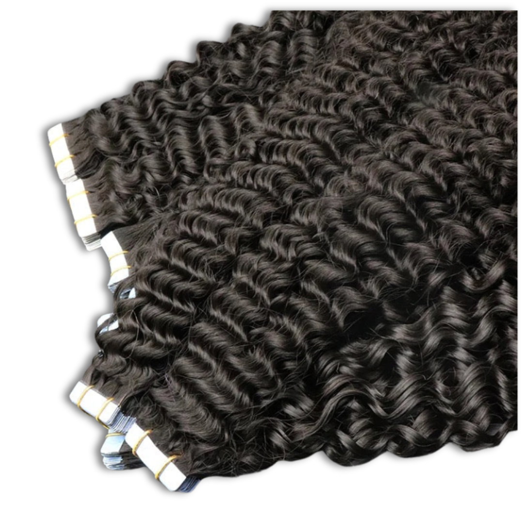 Raw Deep Wave Tape-In Extensions