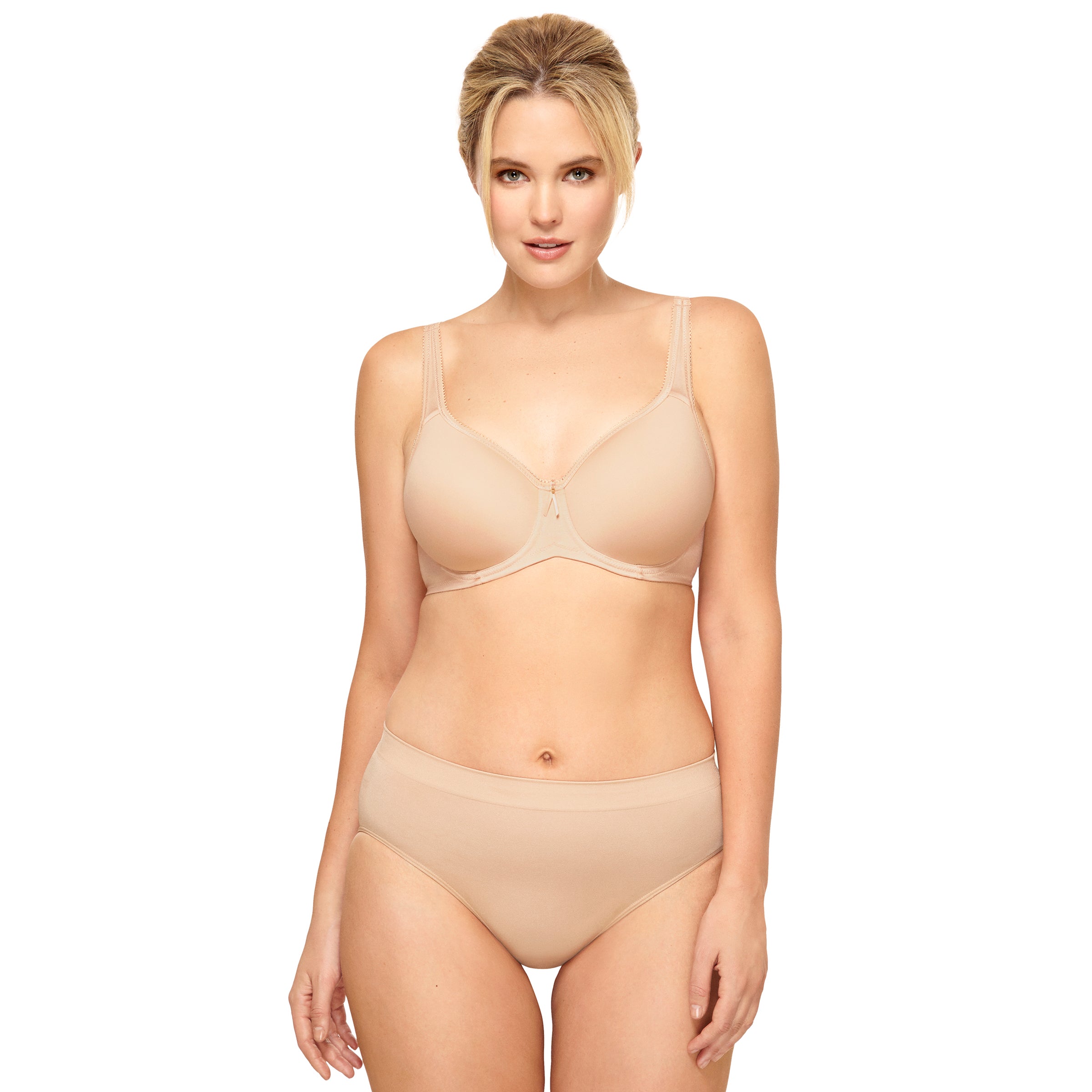 Wacoal Basic Beauty Contour Spacer Bra Nude Belle Mode Intimates 7830