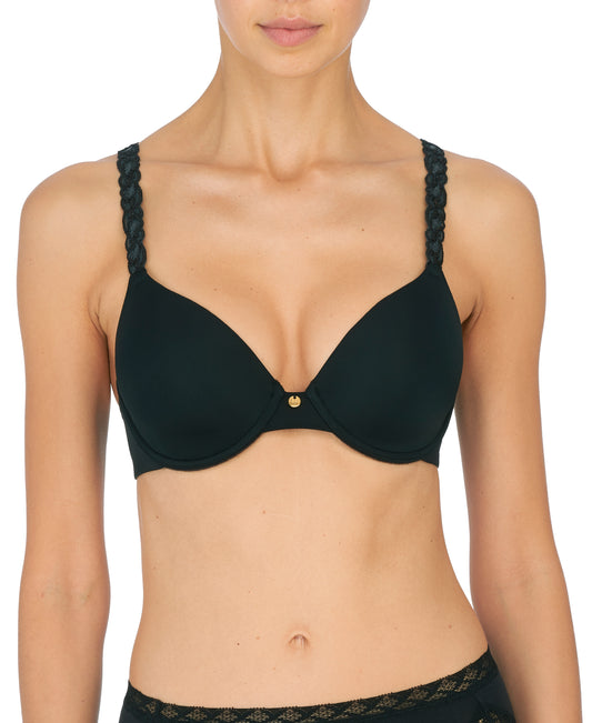 Natori Bliss Perfection Contour Underwire Bra in Frosé - Busted Bra Shop