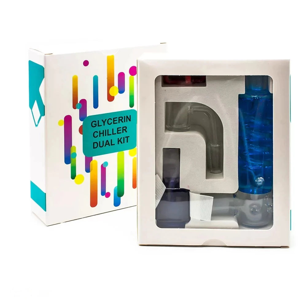 Glycerin Chiller Dual Kit hand pipe