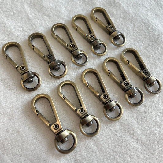 Metal Ring Bag Handles (Gold)  DIY Bag Hardware – Flora Street Atelier