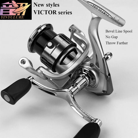 YINYU LURE new style VICTOR metal double handle no gap fishing reel  spinning reel cast farther