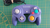 Retrouvez toutes les pièces de la manette de marque Nintendo pour la console Gamecube référence DOL-003 de couleur violette