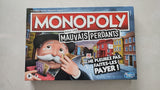 Retrouvez toutes les pièces détachées de votre jeu de société Monopoly pour les mauvais perdants édition Hasbro gaming