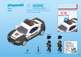 Set Playmobil 5614 Police Cruiser