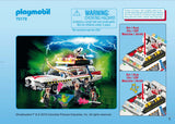 Retrouvez toutes les pièces détachées de votre set Playmobil numéro 70170 intitulé Ghostbusters™ Ecto-1A