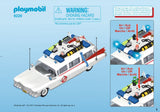 Retrouvez toutes les pièces détachées de votre set Playmobil numéro 9220 intitulé Ecto-1 Ghostbusters