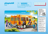Retrouvez toutes les pièces détachées de votre set Playmobil numéro 9419 intitulé Bus scolaire