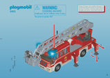 Retrouvez toutes les pièces détachées de votre set Playmobil numéro 9462 intitulé Camion de pompiers avec échelle pivotante