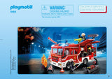 Retrouvez toutes les pièces détachées de votre set Playmobil numéro 9464 intitulé Fourgon d'intervention des pompiers