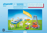Retrouvez toutes les pièces détachées de votre set Playmobil numéro 9818 intitulé Aménagement pour barbecue