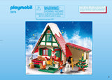 Retrouvez toutes les pièces détachées de votre set Playmobil numéro 5976 intitulé Maisonnette du père Noel