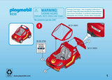 Retrouvez toutes les pièces détachées de votre set Playmobil numéro 9235 intitulé Pompier avec véhicule d'intervention