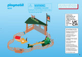 Pièces détachée du set de marque Playmobil numéro 6635 intitulé Parc animalier avec visiteurs boite City life