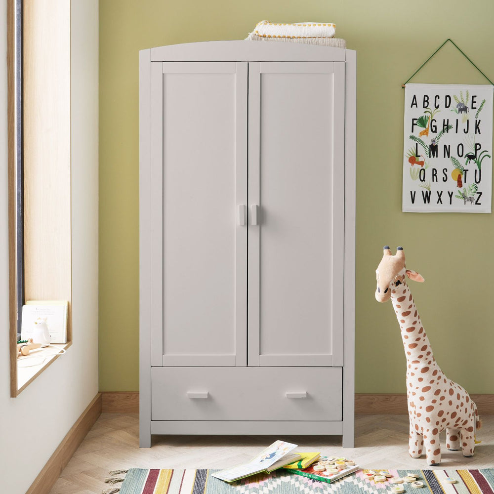 Babymore Universal Wardrobe in Grey colour