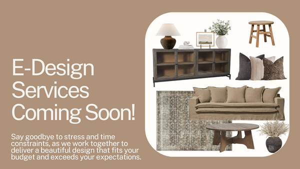 E-Design Services Coming Soon!