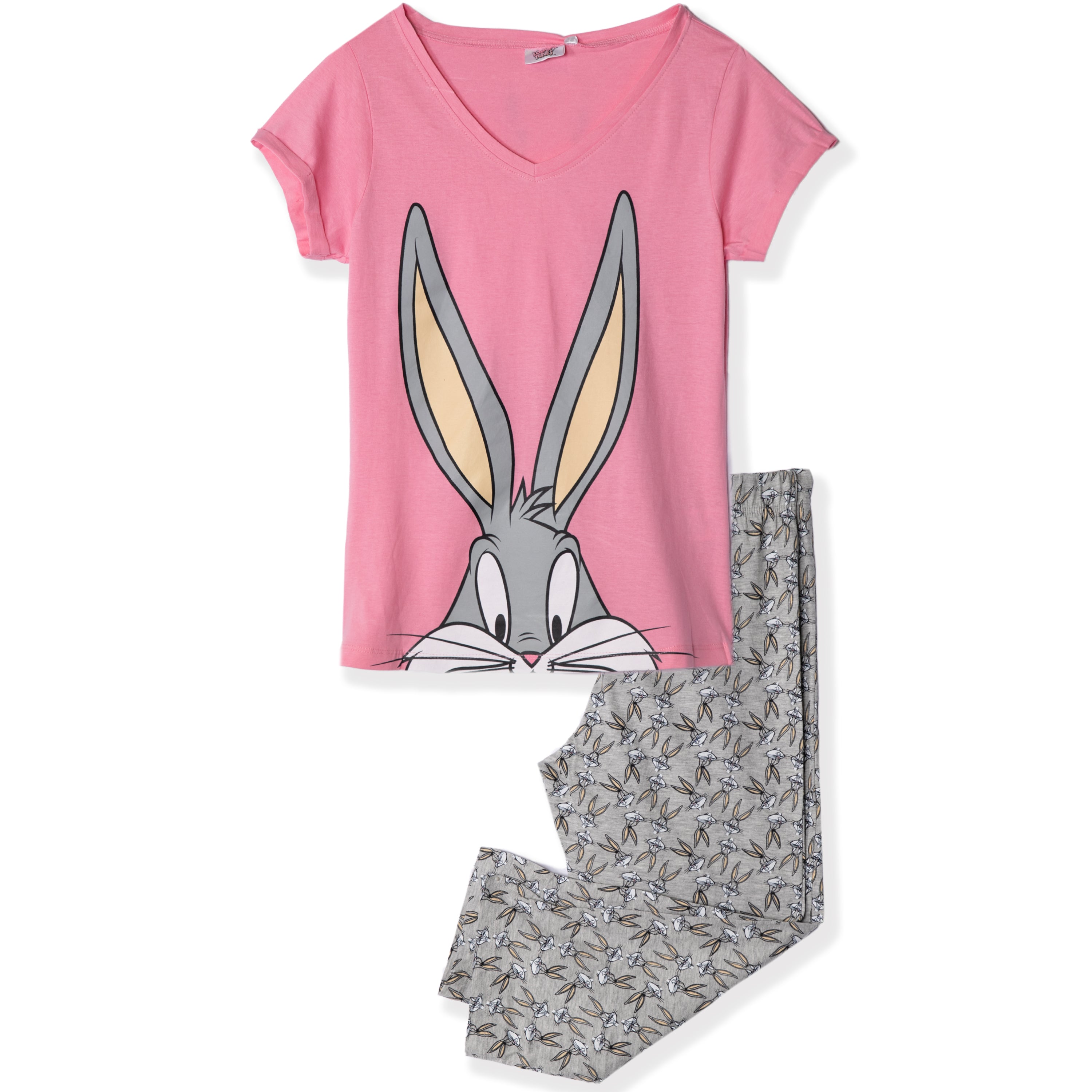 Looney Tunes Bugs Bunny Womens Pyjamas Set S M L Xl Susanna Clothing