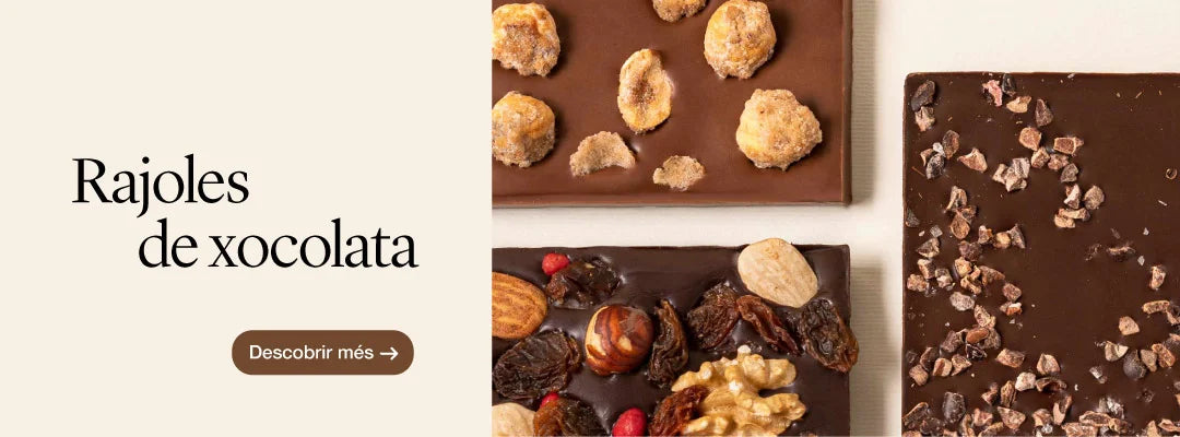 Banner de tableta artesanal de Bombonería Pons, mostrando variedad de bombones y chocolates en un diseño elegante.