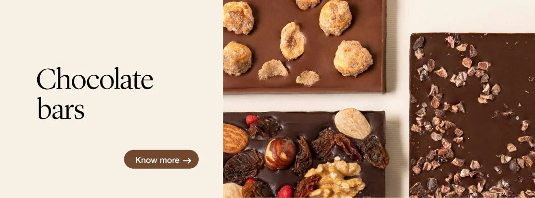 Classic chocolate bars from Bombonería Pons, showcasing an elegant and premium selection of chocolate bars