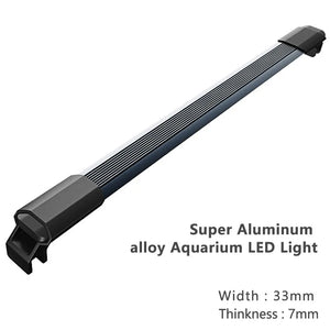 Plant Grow Aquarium Light Reef Fish Tank Lights For Aquarium 9-56CM Underwater Waterproof Aquatic Plants Lamp White Blue Color - shopsmalltotallanimalsupply
