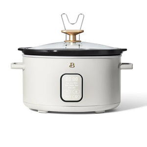 Beautiful 6 Quart Programmable Slow Cooker, by Drew Barrymore - Your Home Essentials 