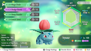 002 Ivysaur Lets Go