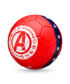 MARVEL CAPTAIN AMERICA RED FOOTBALL